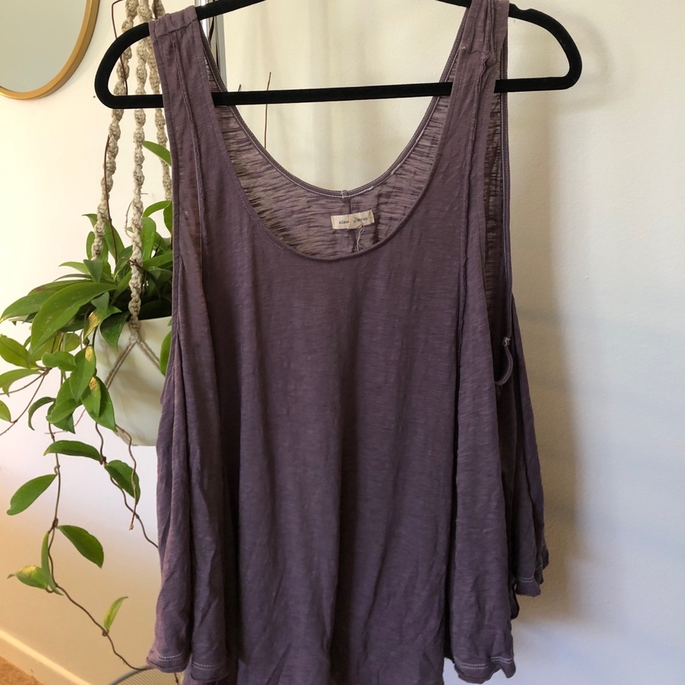 Urban Outfitters Loose Purple Tank